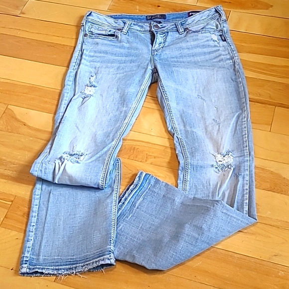 Silver Jeans Denim - Silver Jeans Aiko Mid Boot Cut size 34x35